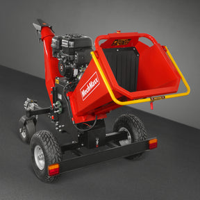 6 inch ZONSEN E-Start 459cc 15hp Gas Powered 4 - Wheel Drum Wood Chipper with Taillight , B150