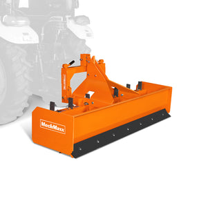 84" Box Blade Scraper with 7 Shanks 3 Point Hitch Tractor Attachment, BB84