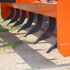84" Box Blade Scraper with 7 Shanks 3 Point Hitch Tractor Attachment, BB84