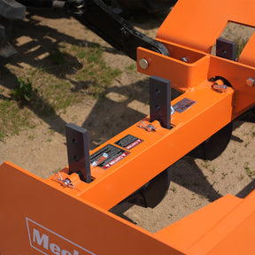 84" Box Blade Scraper with 7 Shanks 3 Point Hitch Tractor Attachment, BB84