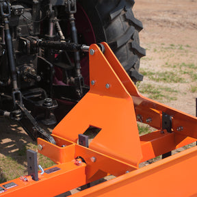 84" Box Blade Scraper with 7 Shanks 3 Point Hitch Tractor Attachment, BB84
