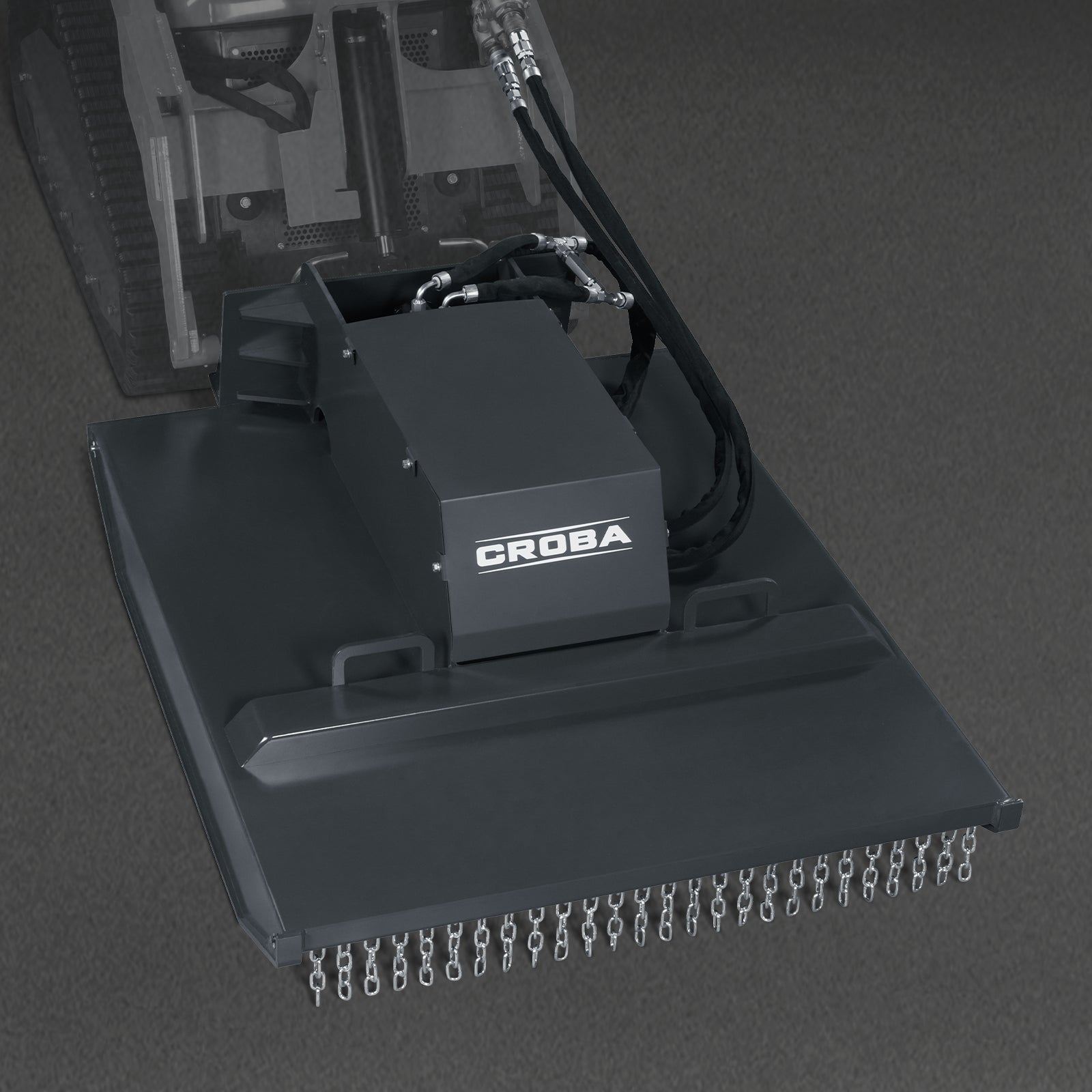 42'' Mini Skid Steer Brush Cutter,Hydraulic Motor