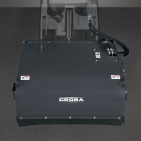 40'' Working Width Mini Skid Steer Box Broom Sweeper