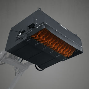 40'' Working Width Mini Skid Steer Box Broom Sweeper