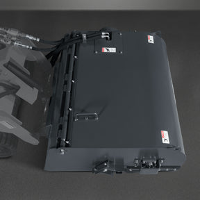 40'' Working Width Mini Skid Steer Box Broom Sweeper