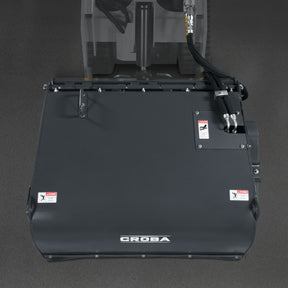 40'' Working Width Mini Skid Steer Box Broom Sweeper