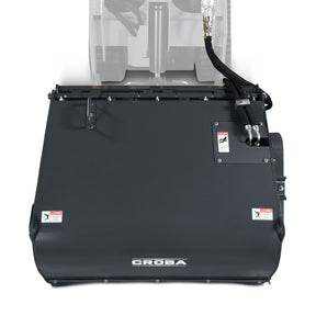 40'' Working Width Mini Skid Steer Box Broom Sweeper