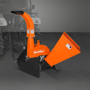 3 Point PTO Wood Chipper Attachment For Tractors Up To 45HP (PTO Shaft Included), BX42S