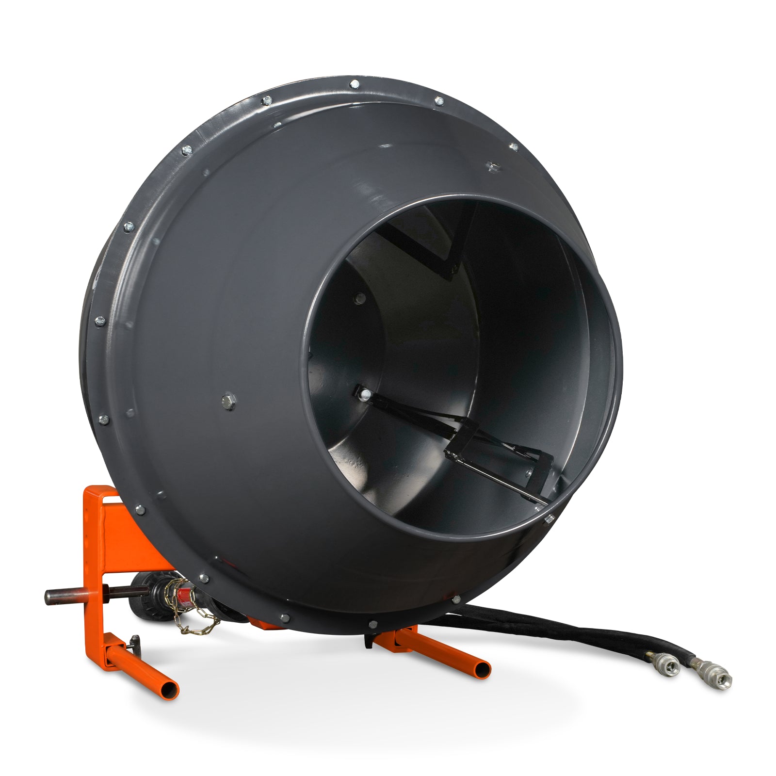 5 Cu-Ft 3-Point Hitch Cement Mixer, PTO Shaft Included, Category 1 & 2 Hookup