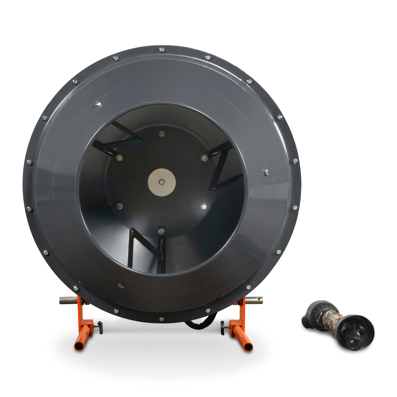 5 Cu-Ft 3-Point Hitch Cement Mixer, PTO Shaft Included, Category 1 & 2 Hookup