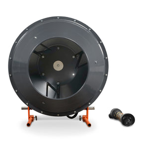 5 Cu-Ft 3-Point Hitch Cement Mixer, PTO Shaft Included, Category 1 & 2 Hookup