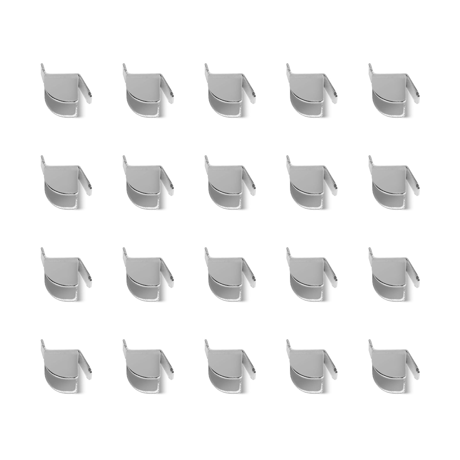 ( 1 Pack / 20 Pcs ) 20 pcs Shelf Clips for Dry Cabinet