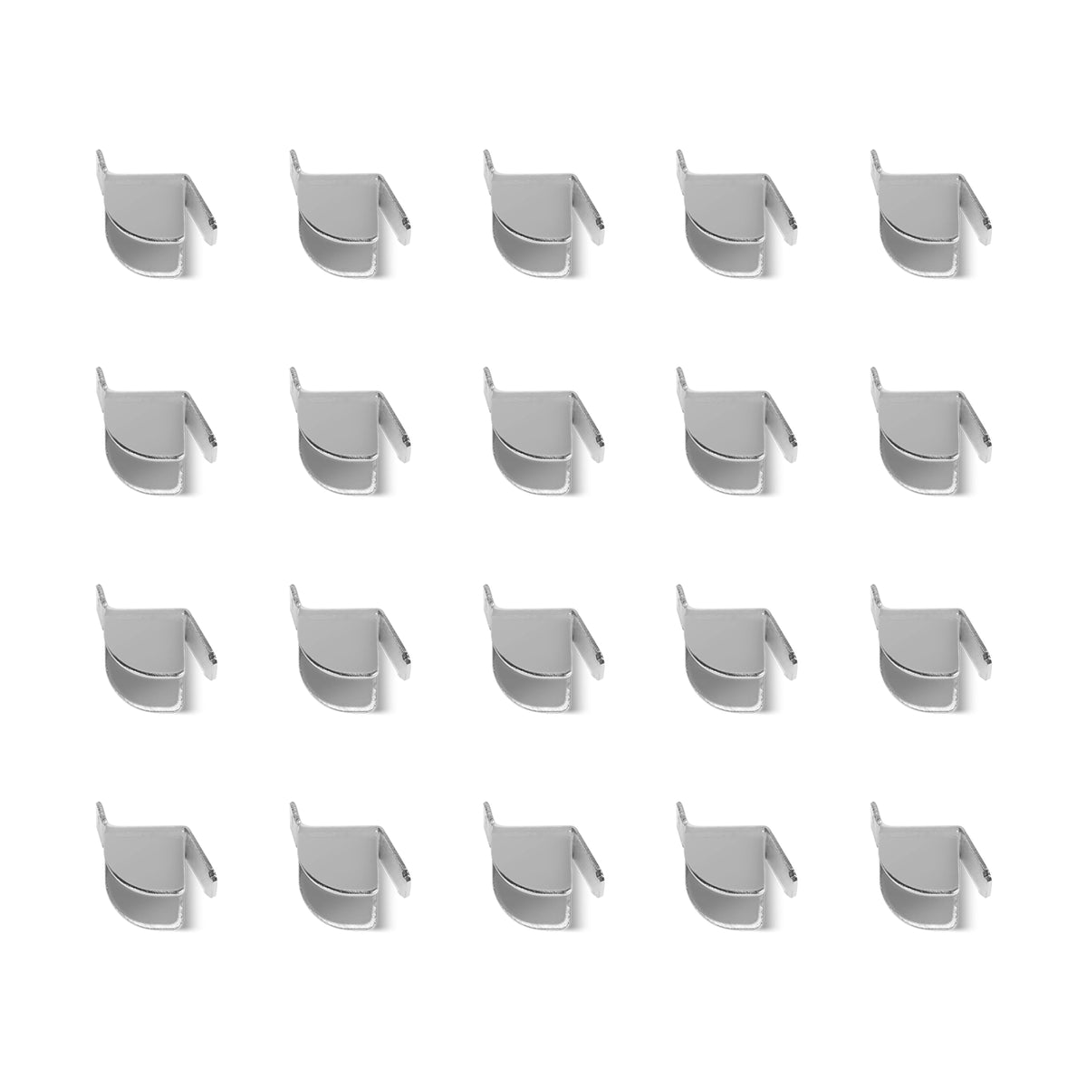 ( 1 Pack / 20 Pcs ) 20 pcs Shelf Clips for Dry Cabinet