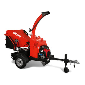 HONDA GX690 22hp 688cc Twin Cylinder Gasoline Engine Powered 7'' Hydraulic Feeding Wood Chipper, DCH7