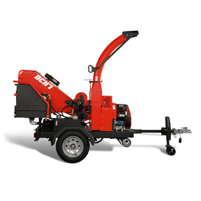 HONDA GX690 22hp 688cc Twin Cylinder Gasoline Engine Powered 7'' Hydraulic Feeding Wood Chipper, DCH7