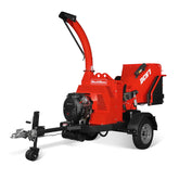 25hp 750cc Twin Cylinder ZONSEN Petrol Engine 7" Hydraulic Feeding Commerical Wood Chipper,  DCH7
