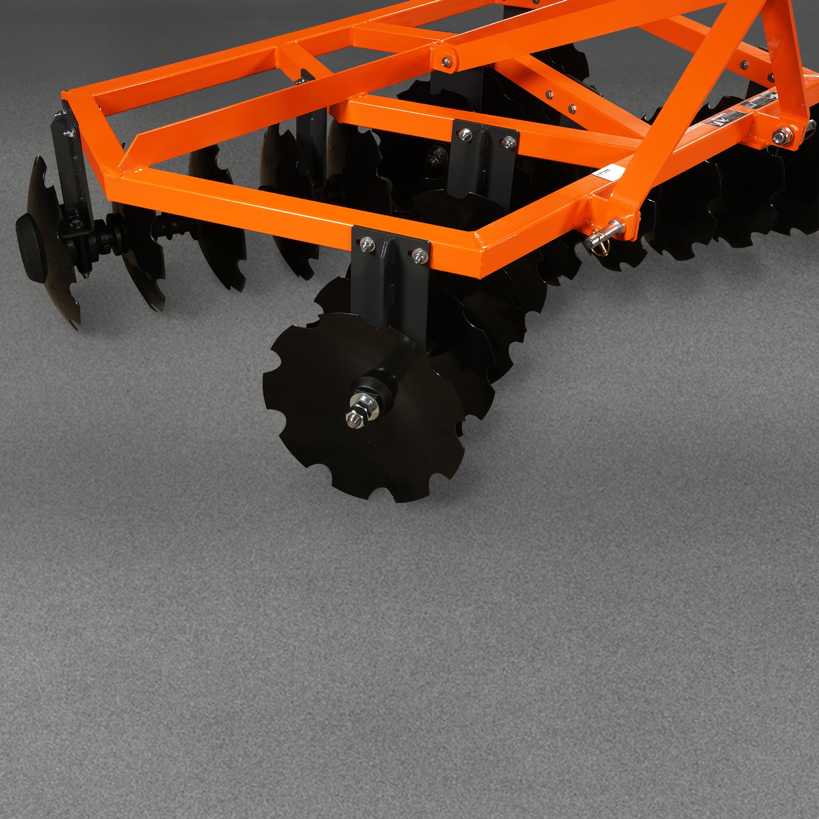 Notched Disk 72in Tractor Notched Disc Harrow Disc Plow 3 Point Hitch , DH72