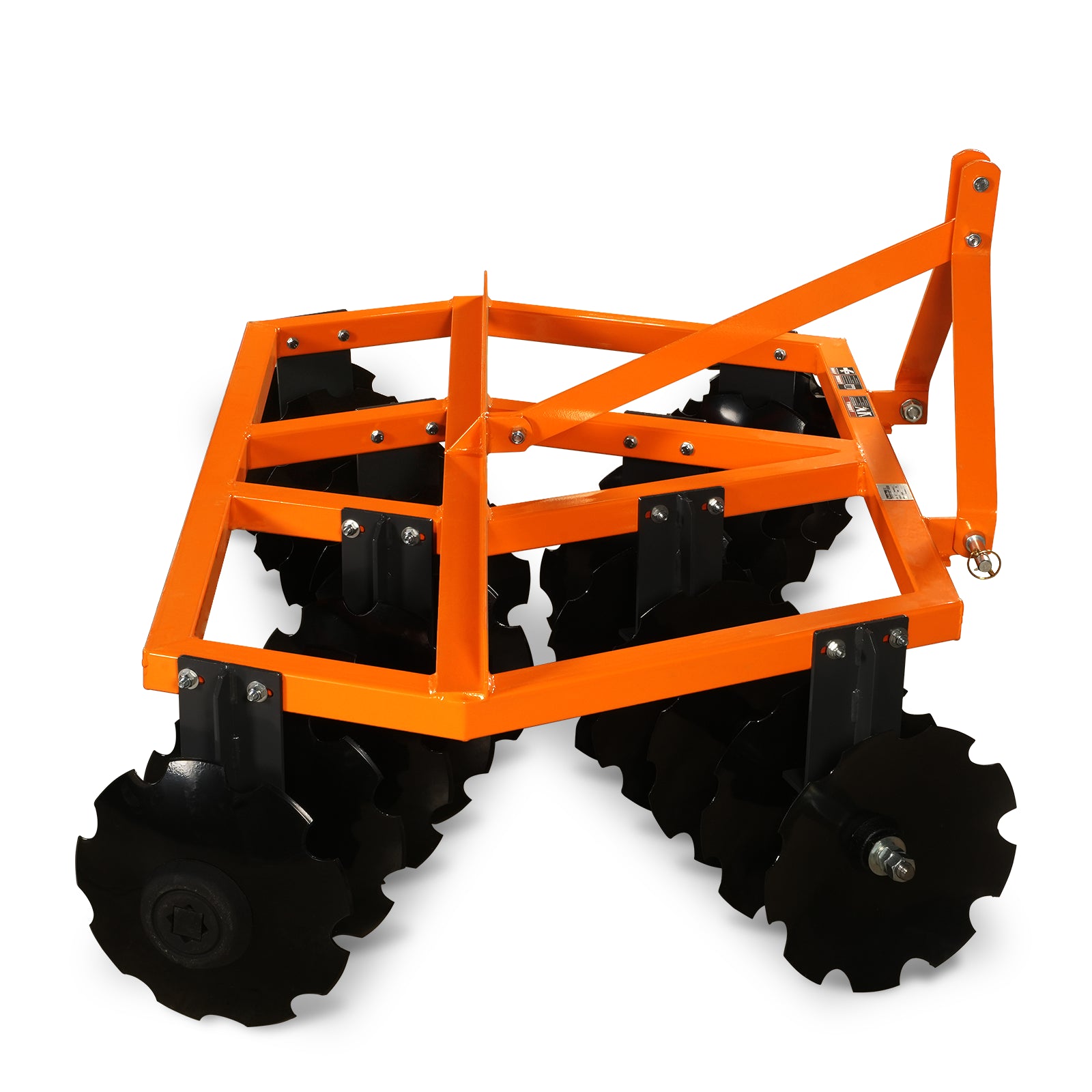 Notched Disk 72in Tractor Notched Disc Harrow Disc Plow 3 Point Hitch , DH72