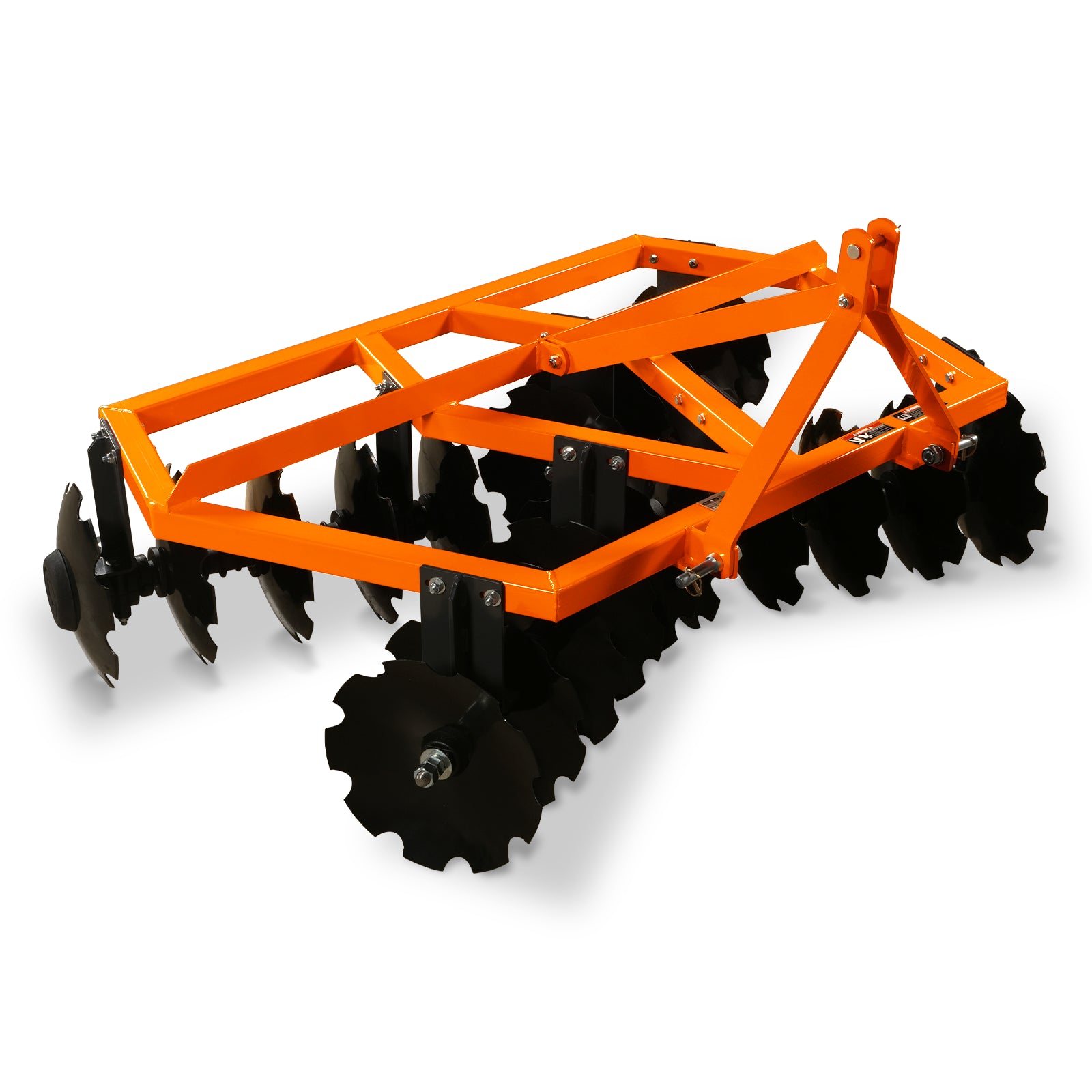 72" Tractor Notched Disc Harrow Disc Plow 3 Point Hitch