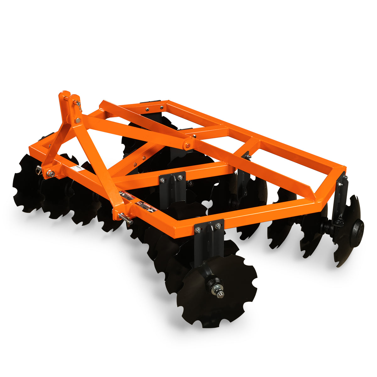 72in Tractor Notched Disc Harrow Disc Plow 3 Point Hitch , DH72