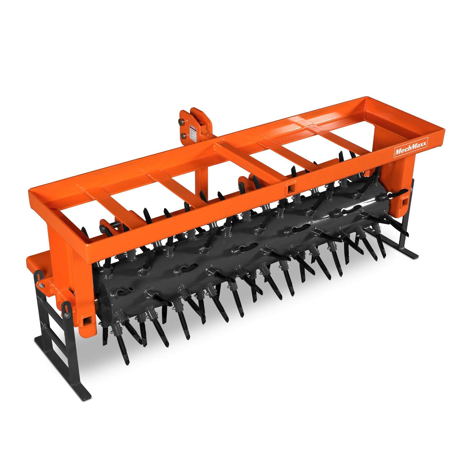 62" 3 Point Drum Filled Plug Aerator Fits Cat 1 And 2 Tractors, DLA60