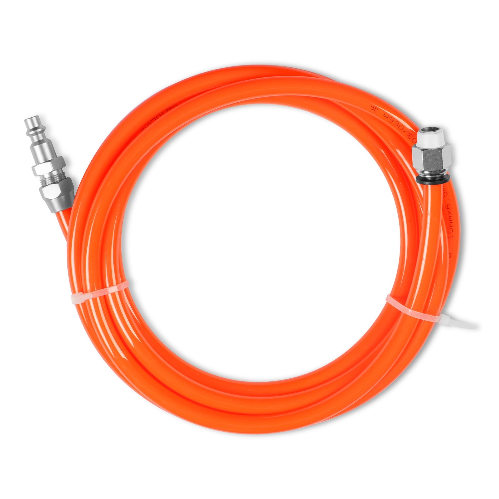 6.5mm ID Air Line Hose with M-Style Plug, for SKU: 501014, 501015, 501016, 501017, 501018, 501019, 501020, 501021, 501022