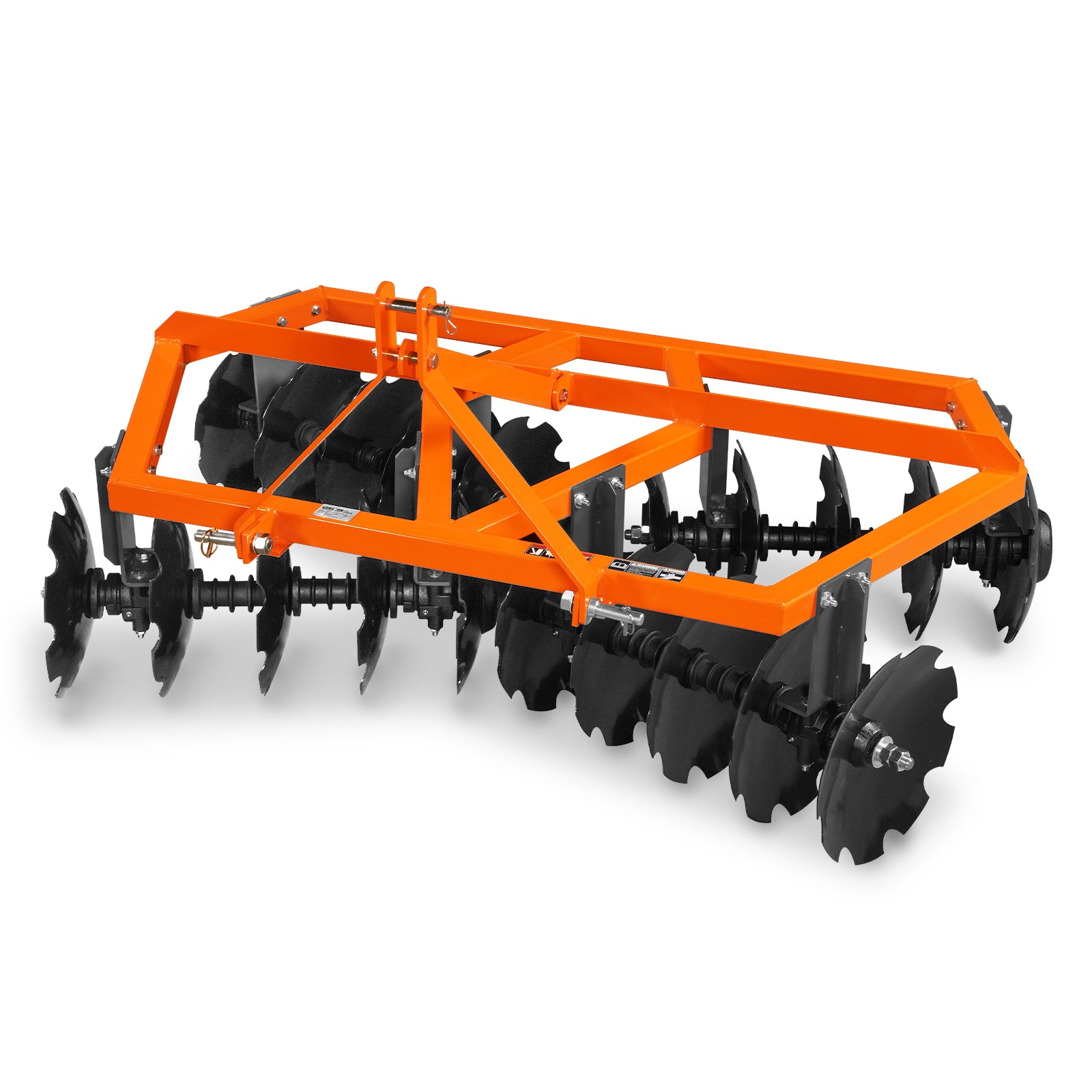 72in Tractor Notched Disc Harrow Disc Plow 3 Point Hitch , DH72