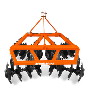 60in Tractor Notched Disc Harrow Disc Plow 3 Point Hitch , DH60