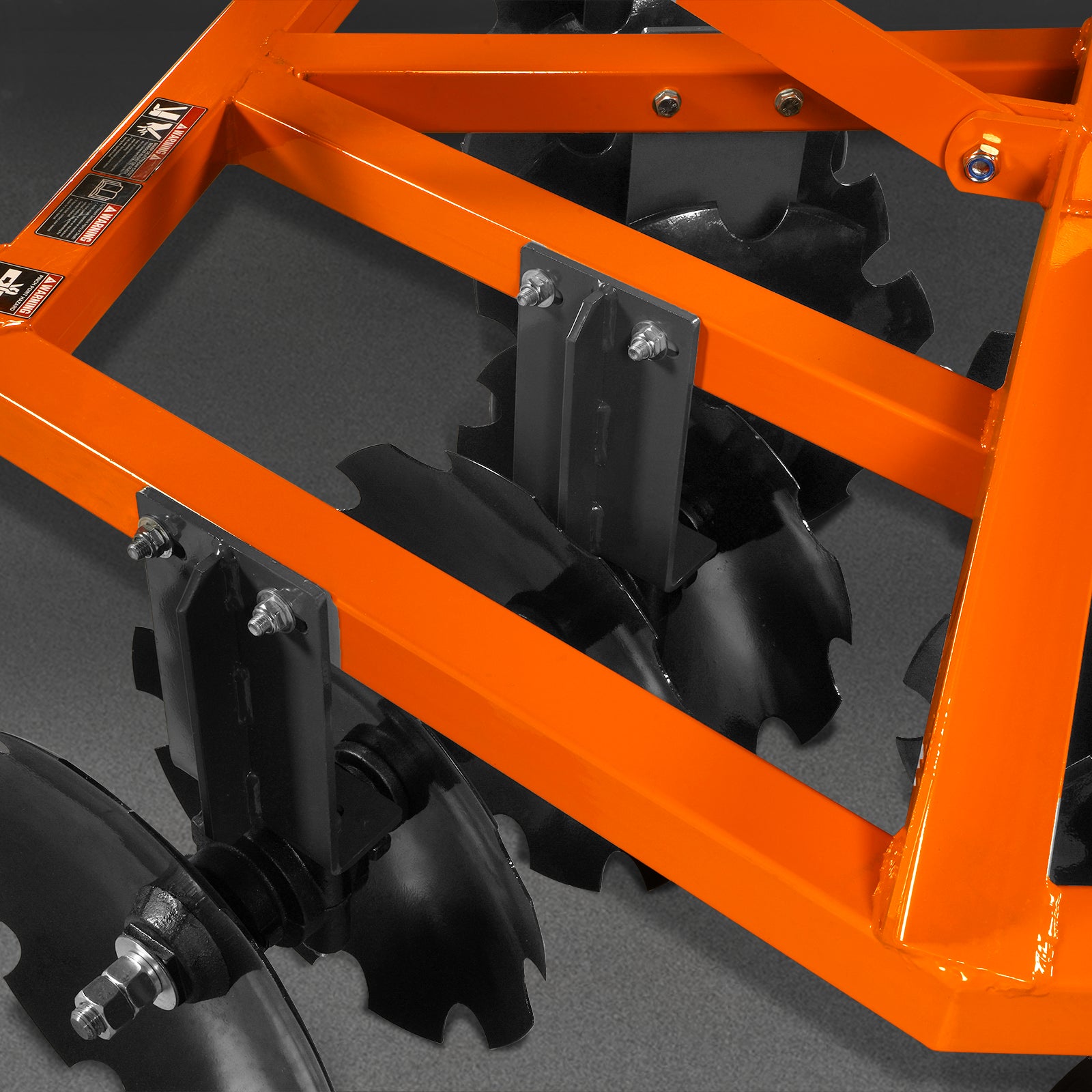 Notched Disk 60” Tractor Notched Disc Harrow Disc Plow 3 Point Hitch , DH60