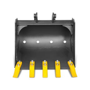 20" Backhoe Bucket, 5-Carbon Steel Teeth (for SKU: 150162, 150163, 150164）