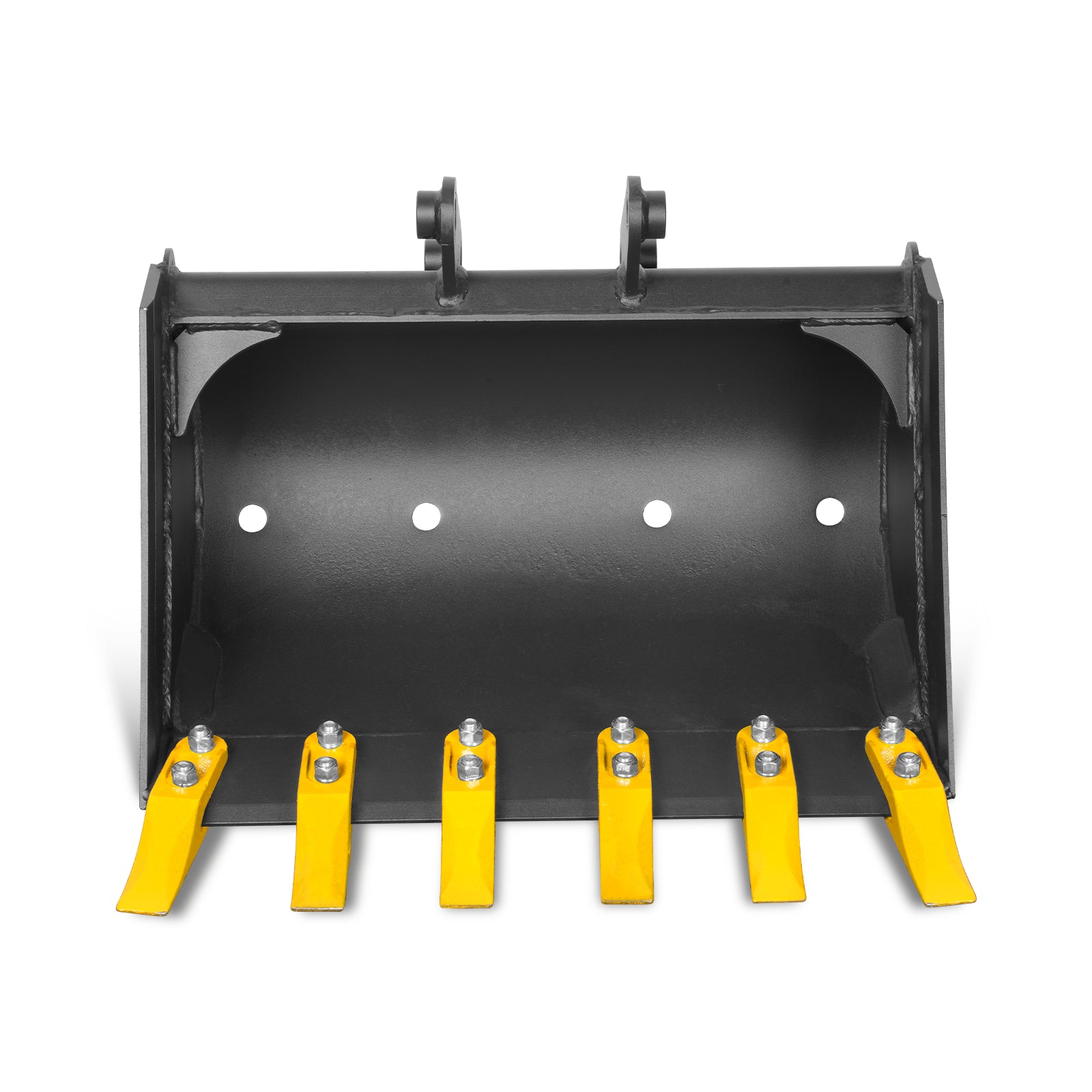 24" Backhoe Bucket, 6-Carbon Steel Teeth (for SKU: 150162, 150163, 150164）