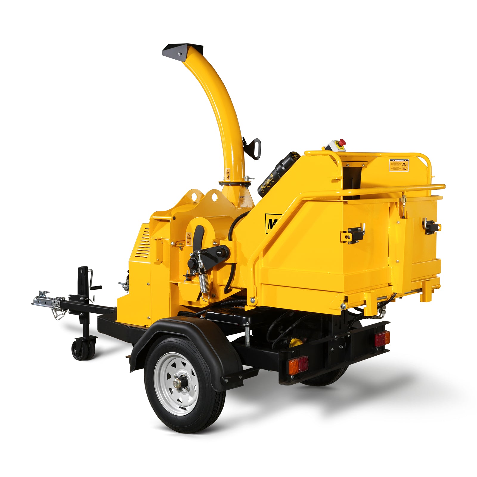 25hp 740cc Twin Cylinder Petrol Engine 7'' Hydraulic Feeding Wood Chip