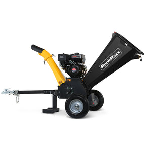 5 inch E-start DUCAR 420cc Gasoline Engine Powered Wood Chipper , GS1500