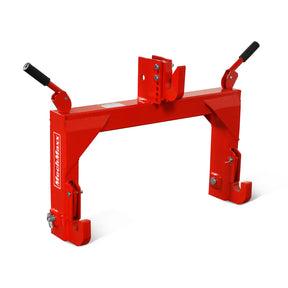 3 Point Quick Hitch Cat 1 for Tractors, Red, QH1R