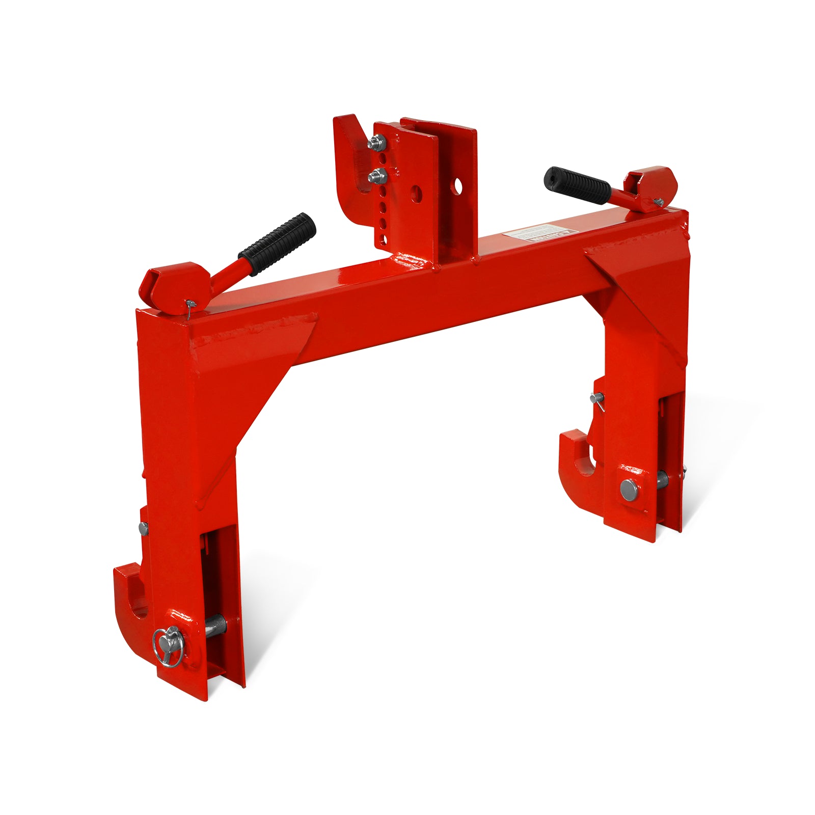 3 Point Quick Hitch Cat 1 for Tractors, Red, QH1R