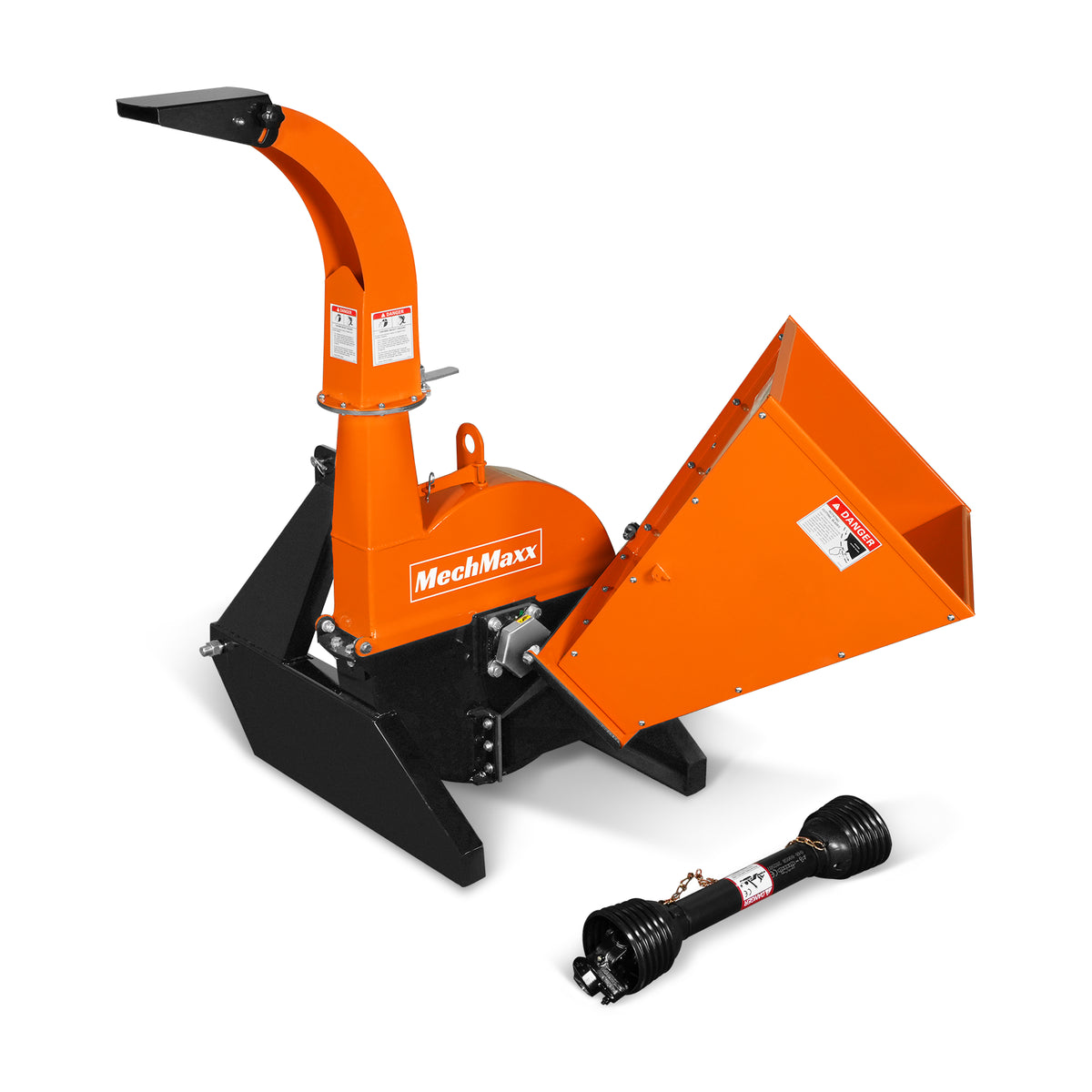 3 Point Wood Chipper Attachment For Tractors Up To 45HP (PTO Shaft Included), BX42S