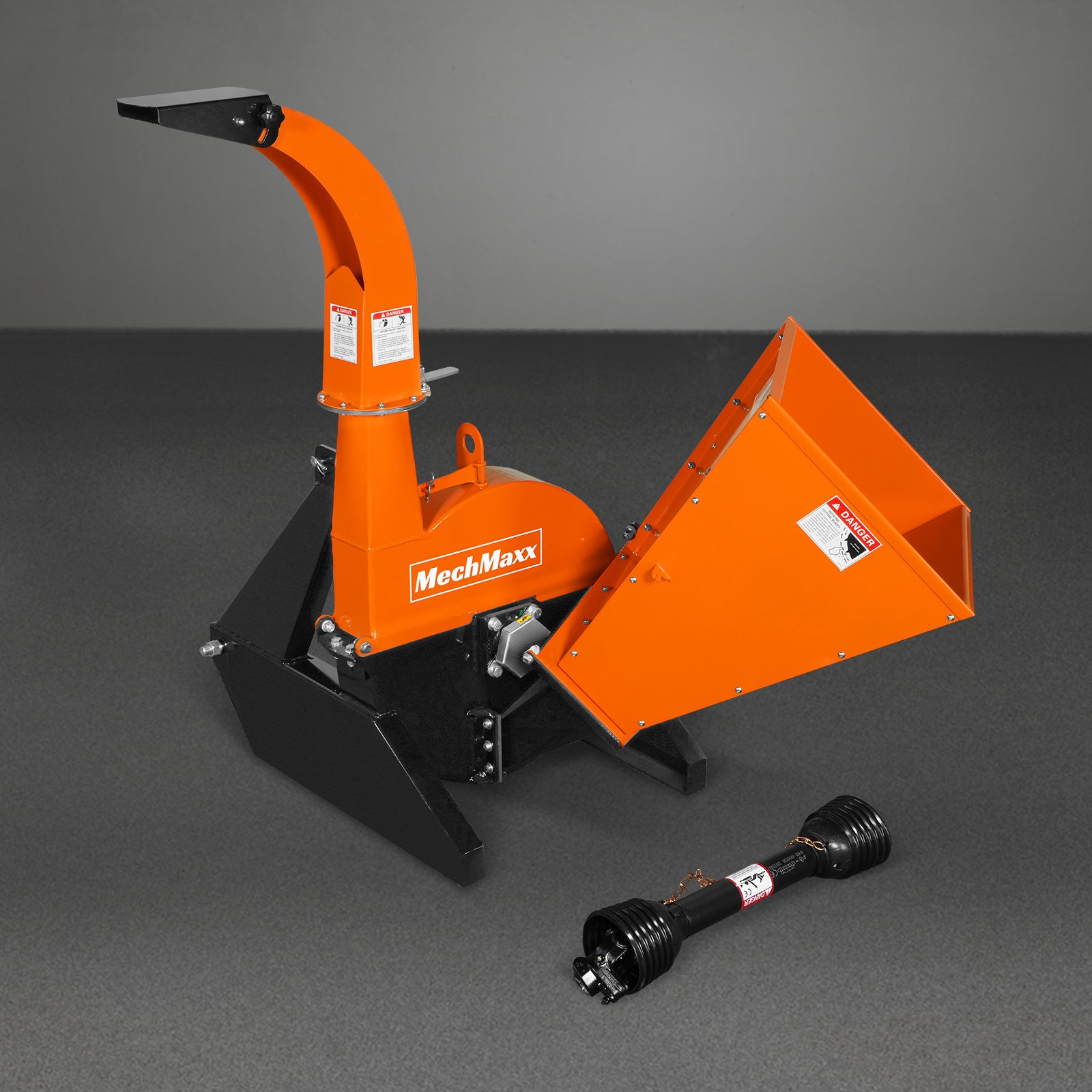 3 Point Wood Chipper Attachment For Tractors Up To 45HP (PTO Shaft Included), BX42S