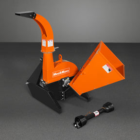 3 Point Wood Chipper Attachment For Tractors Up To 45HP (PTO Shaft Included), BX42S