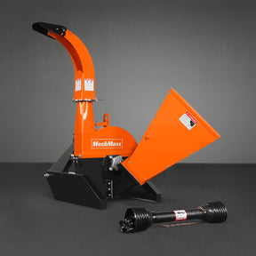 3 Point Wood Chipper Attachment For Tractors Up To 45HP (PTO Shaft Included), BX42S