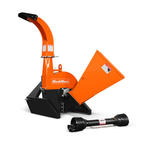 3 Point Wood Chipper Attachment For Tractors Up To 45HP (PTO Shaft Included), BX42S
