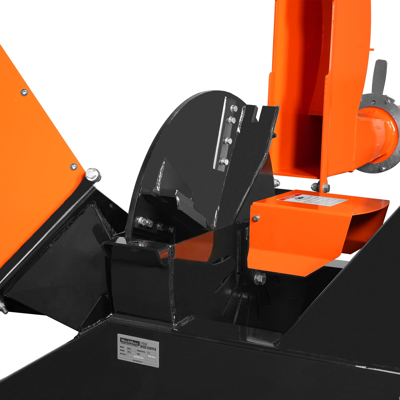 3 Point Wood Chipper Attachment For Tractors Up To 45HP (PTO Shaft Included), BX42S