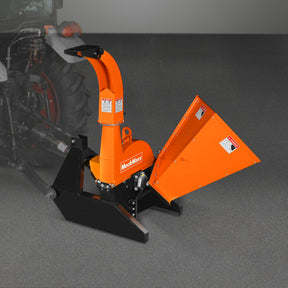 3 Point Wood Chipper Attachment For Tractors Up To 45HP (PTO Shaft Included), BX42S