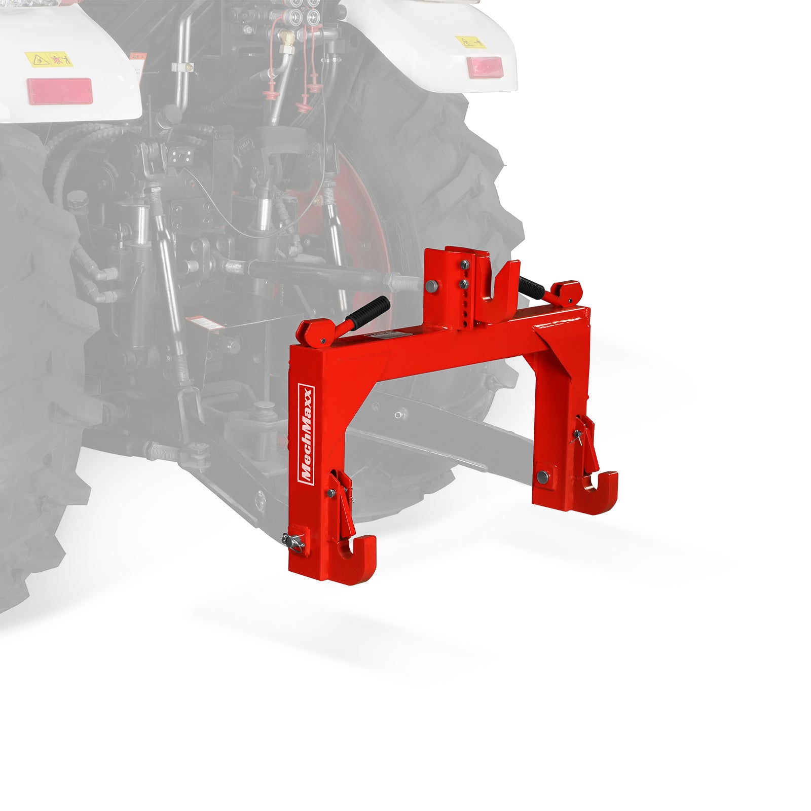 3 Point Quick Hitch Cat 1 for Tractors, Red, QH1R