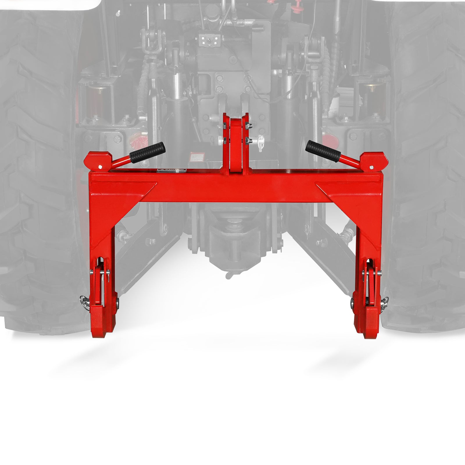3 Point Quick Hitch Cat 1 for Tractors, Red, QH1R