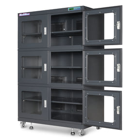 1-10% RH Electronic Dry Cabinet 1430L ESD Desiccator Cabinet Ultra-Low Humidity Storage, EDC1430C-6