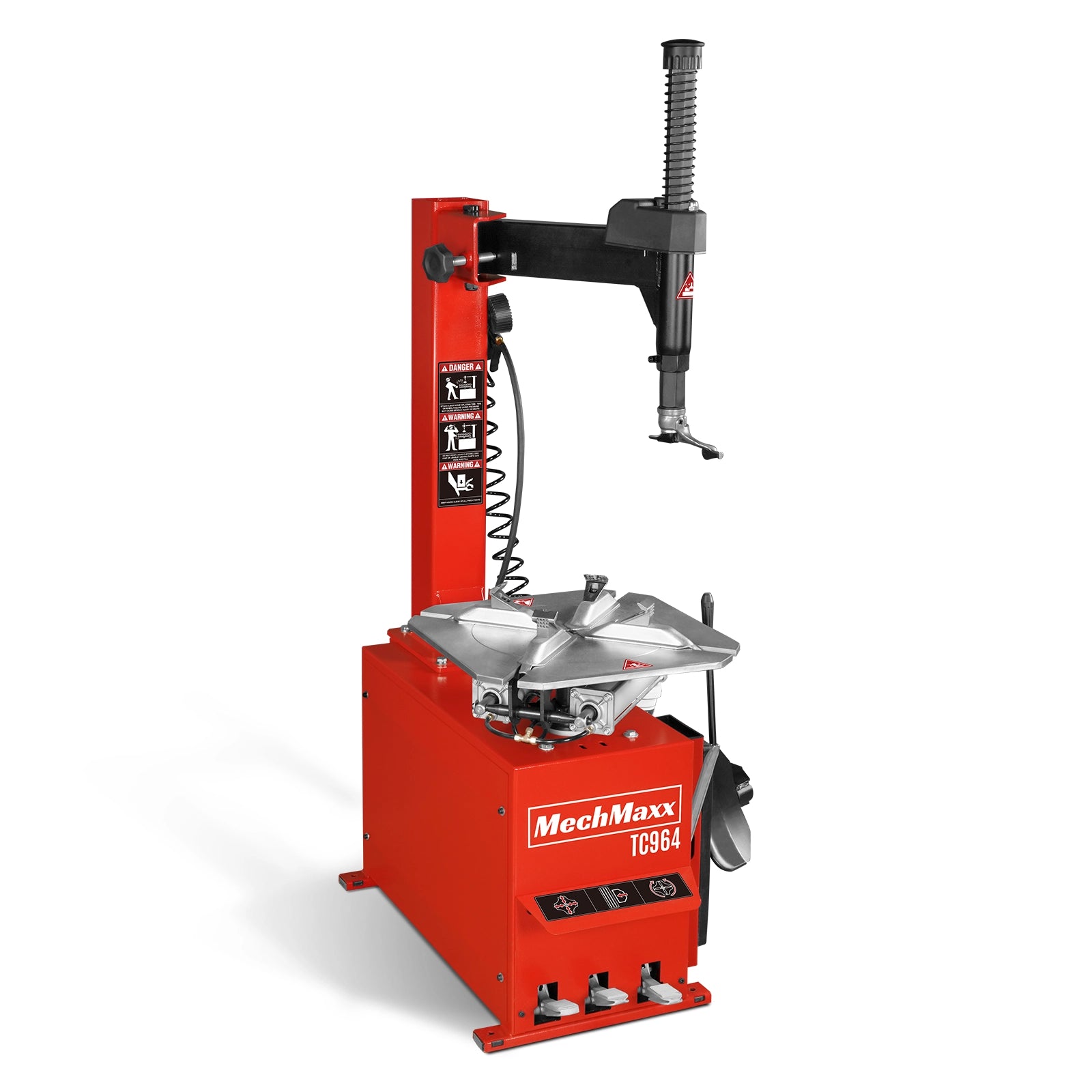 1.5 HP Swing Arm Tire Changer Wheel Balancer Combo, TC964, WB855