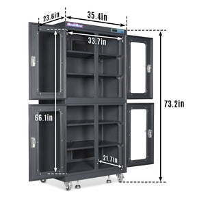 20-60% RH Electronic Dry Cabinet 880L ESD Desiccator Cabinet Low Humidity Storage, EDC880A