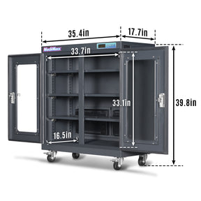 1-10% RH Electronic Dry Cabinet 320L ESD Desiccator Cabinet Ultra-Low Humidity Storage, EDC320C