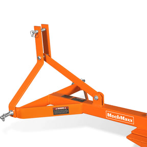 72" Landscape Rake with 36 Tines 3 Point Hitch Tractor Attachment, LR72
