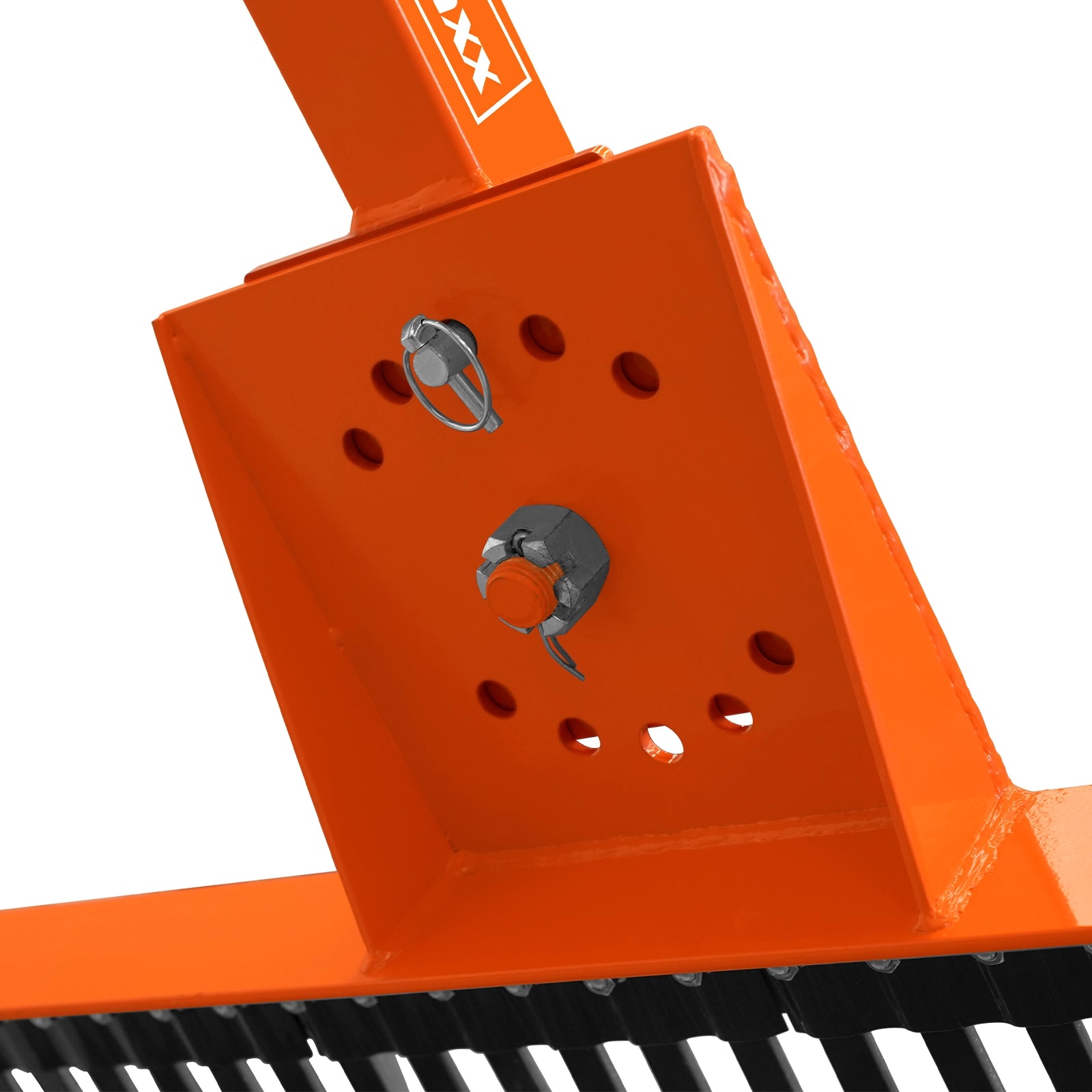 72" Landscape Rake with 36 Tines 3 Point Hitch Tractor Attachment, LR72